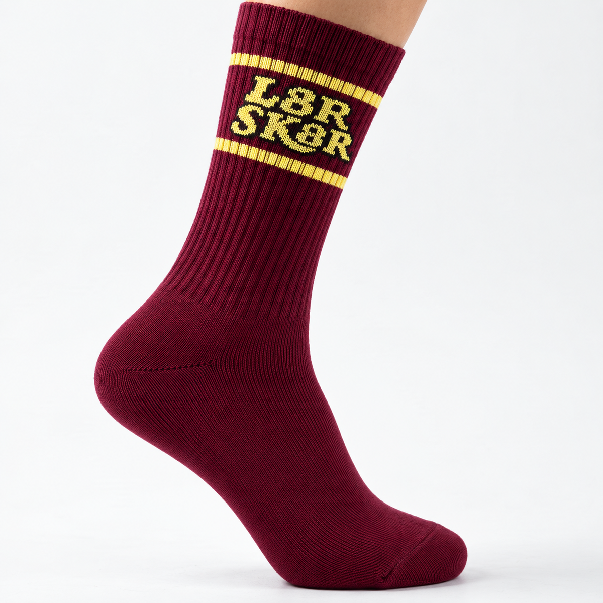 L8R SK8R Signature Cherry Bomb Crew Socks - 2PK