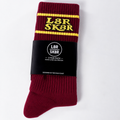 L8R SK8R Signature Cherry Bomb Crew Socks - 2PK