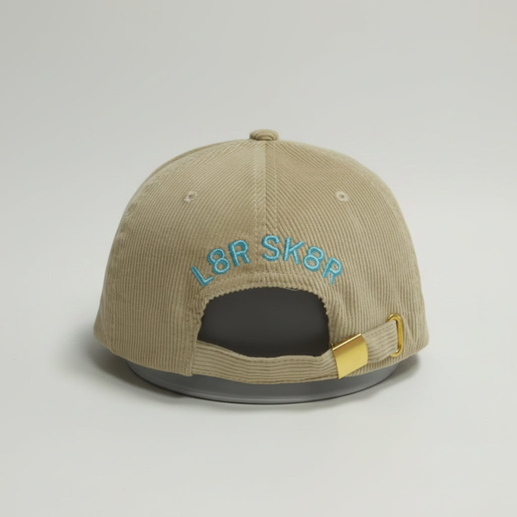 L8R SK8R Corduroy Cap