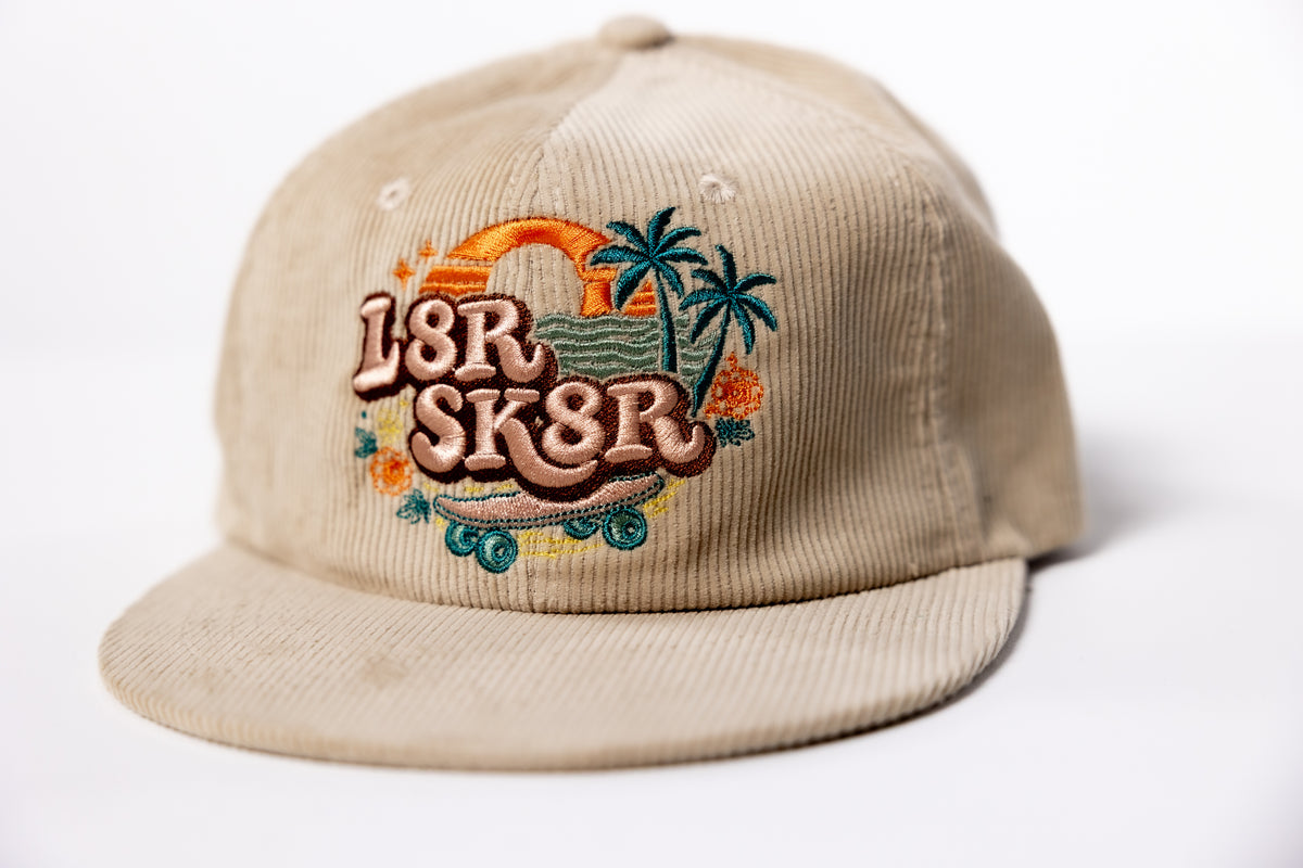L8R SK8R Corduroy Cap