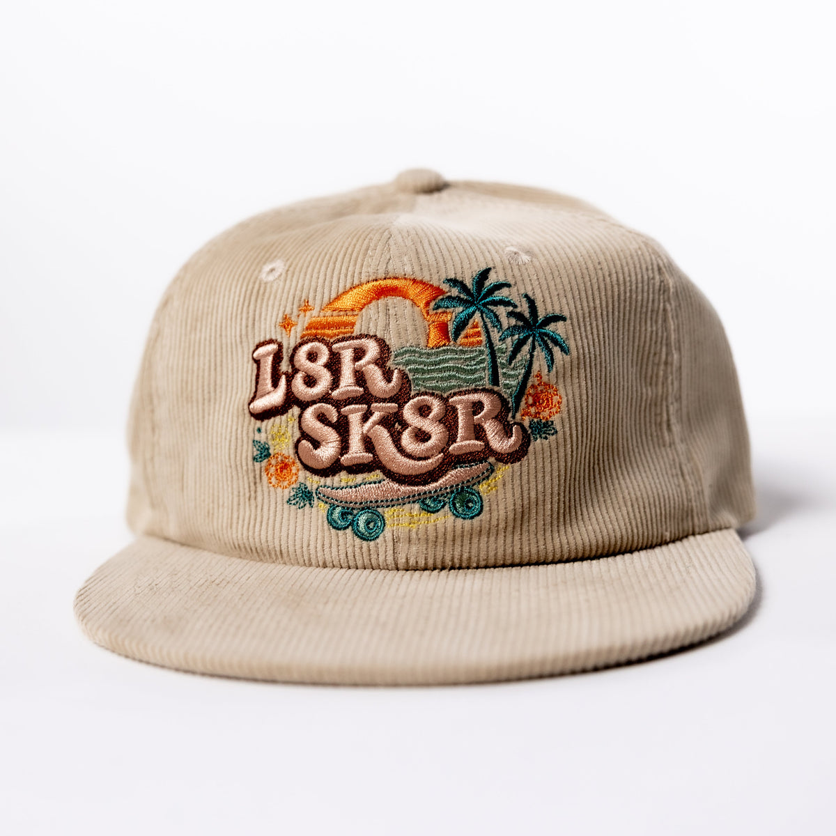 L8R SK8R Corduroy Cap