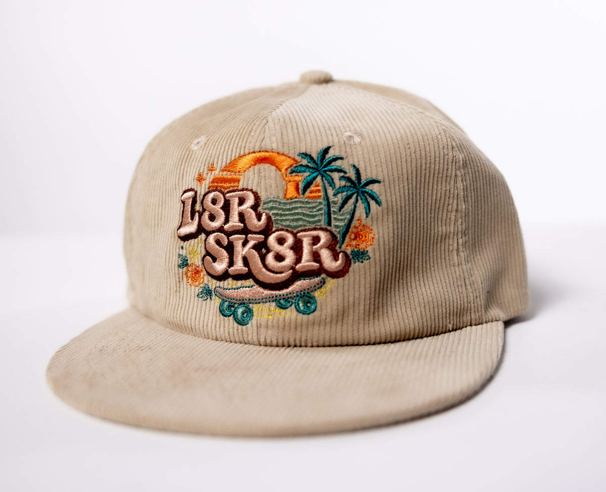 L8R SK8R Corduroy Cap