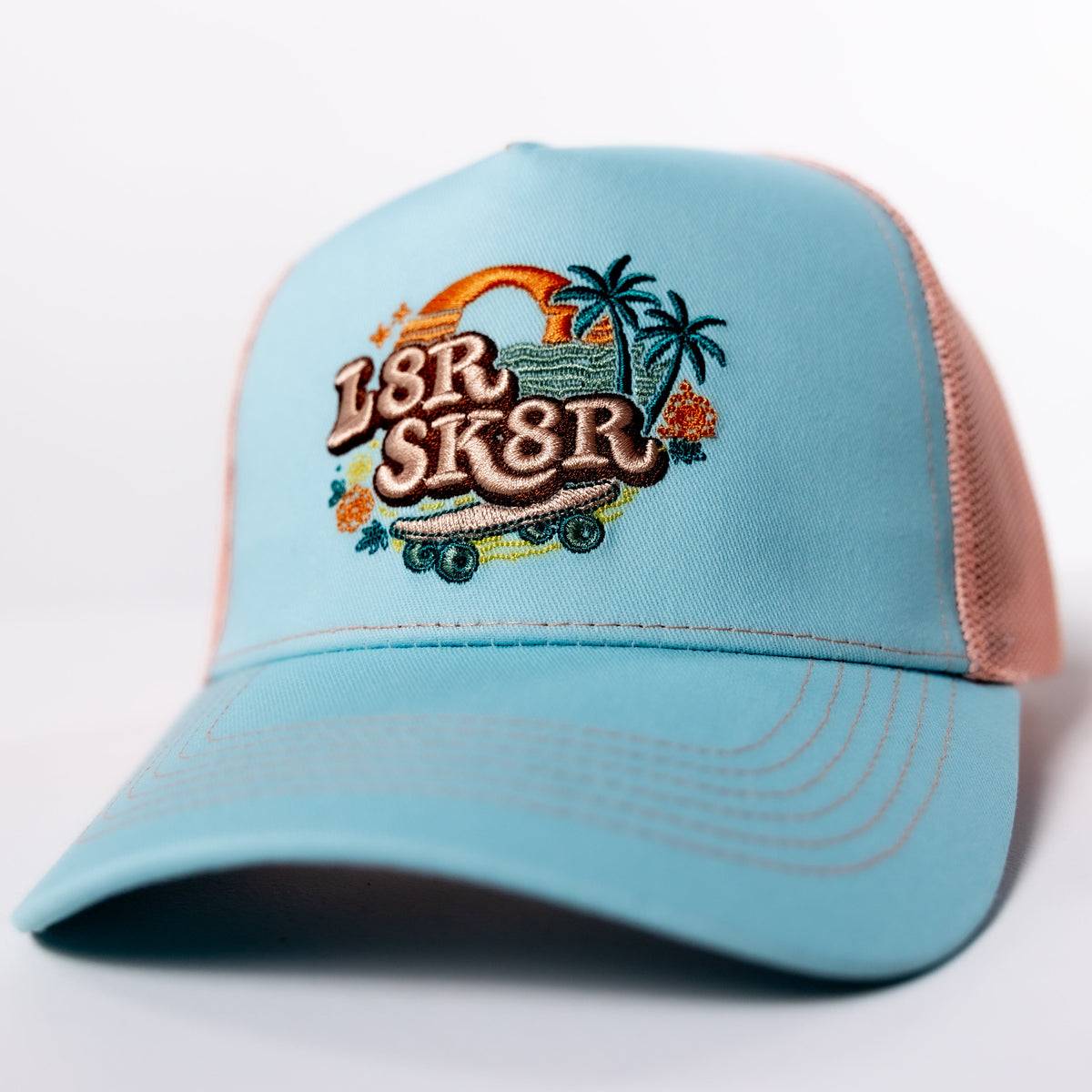 L8R SK8R Trucker Hat