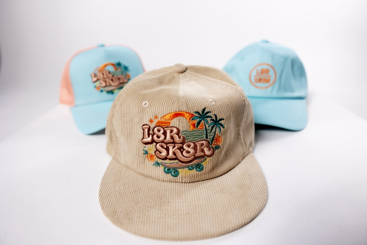 L8R SK8R Corduroy Cap